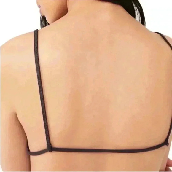 Free People Sammi Triangle Bra White/Blanc M-L/ M-G NWT 🙌🏻✨⏰💭🤝⌛️ - Picture 5 of 16